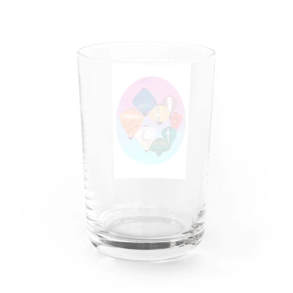 omoitsukiの明るいランタン Water Glass :back