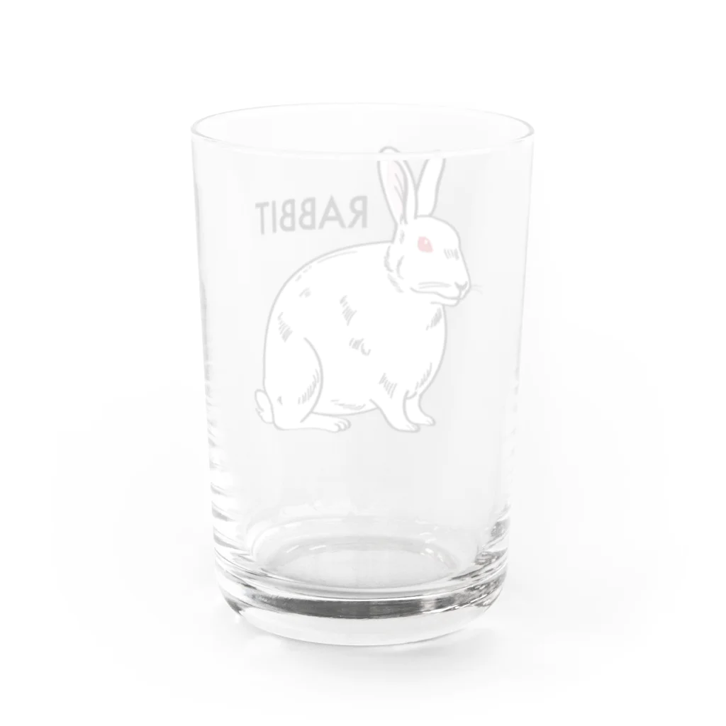 DRIPPEDのRABBIT-うさぎ- Water Glass :back