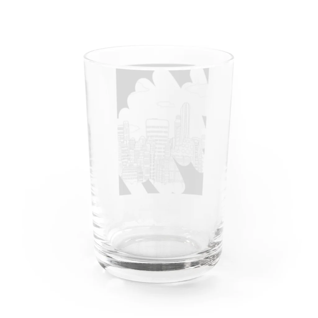 うなわるどのTown Water Glass :back