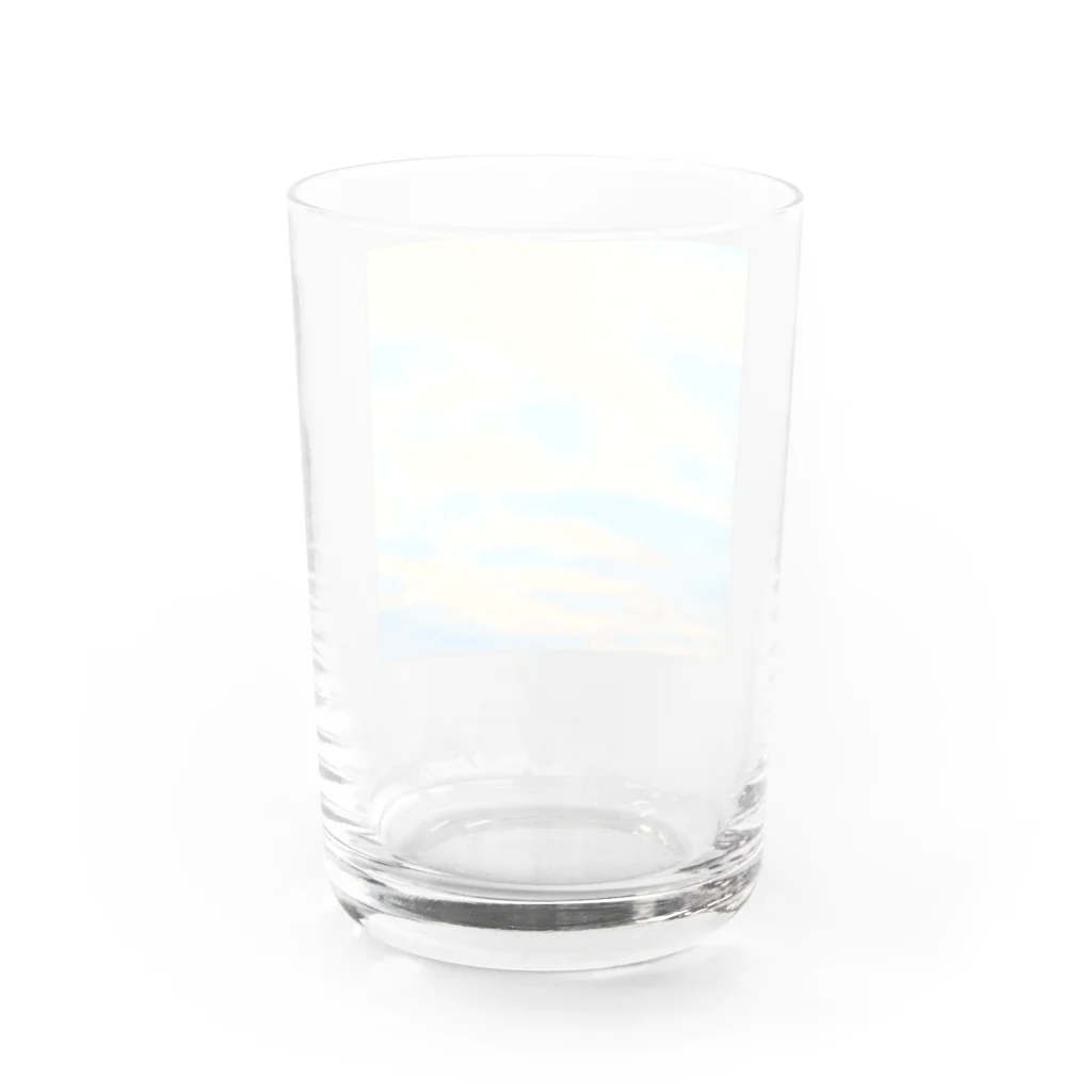 マロマロのSORAnoMOYOU Water Glass :back