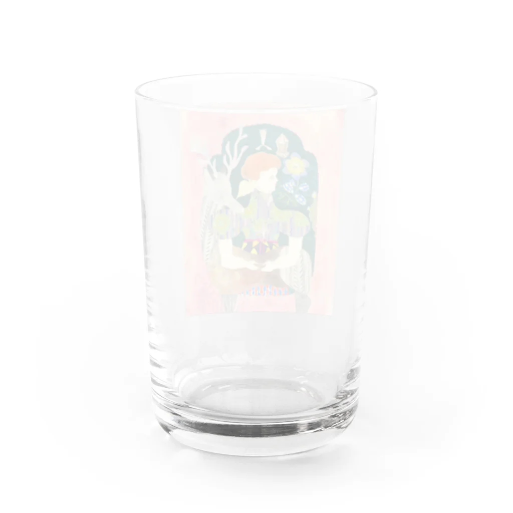 魔法学校の魔法学校の魔法グッズ Water Glass :back