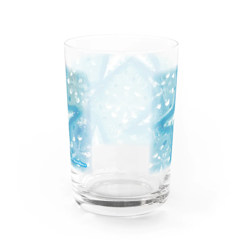 hal+ Harumi Niwanoのbaby blue star Water Glass :back