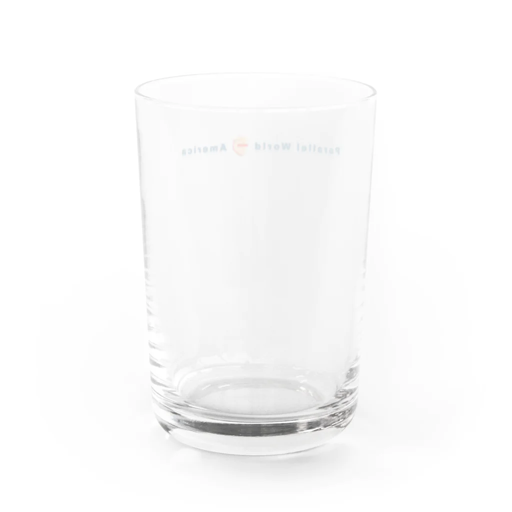 Soのパラレルワールドアメリカ Water Glass :back