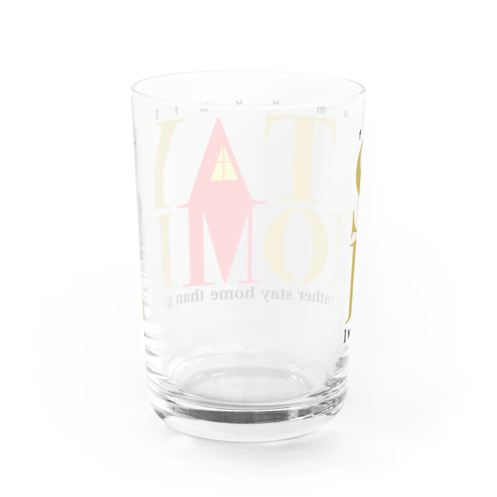 キャミーグッズのおうちで明かりをともそうコップ Water Glass :back