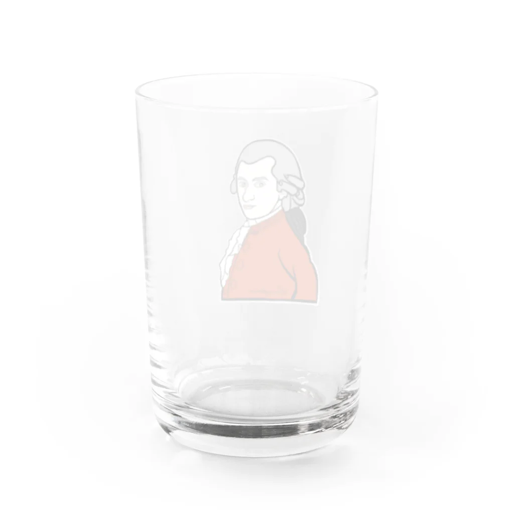 るなぱかさんのモーツァルト先生 Water Glass :back