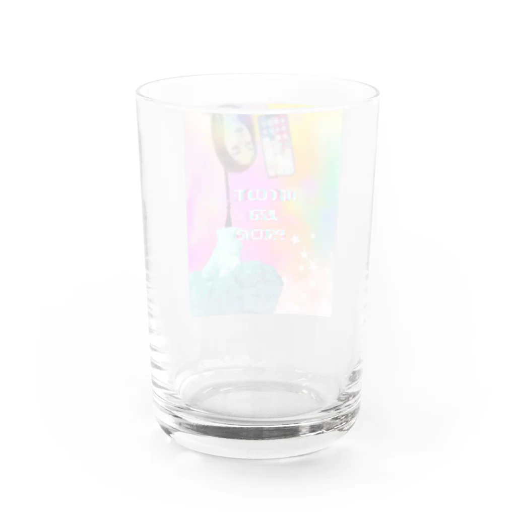 Yume zukin の真逆が普通 Water Glass :back