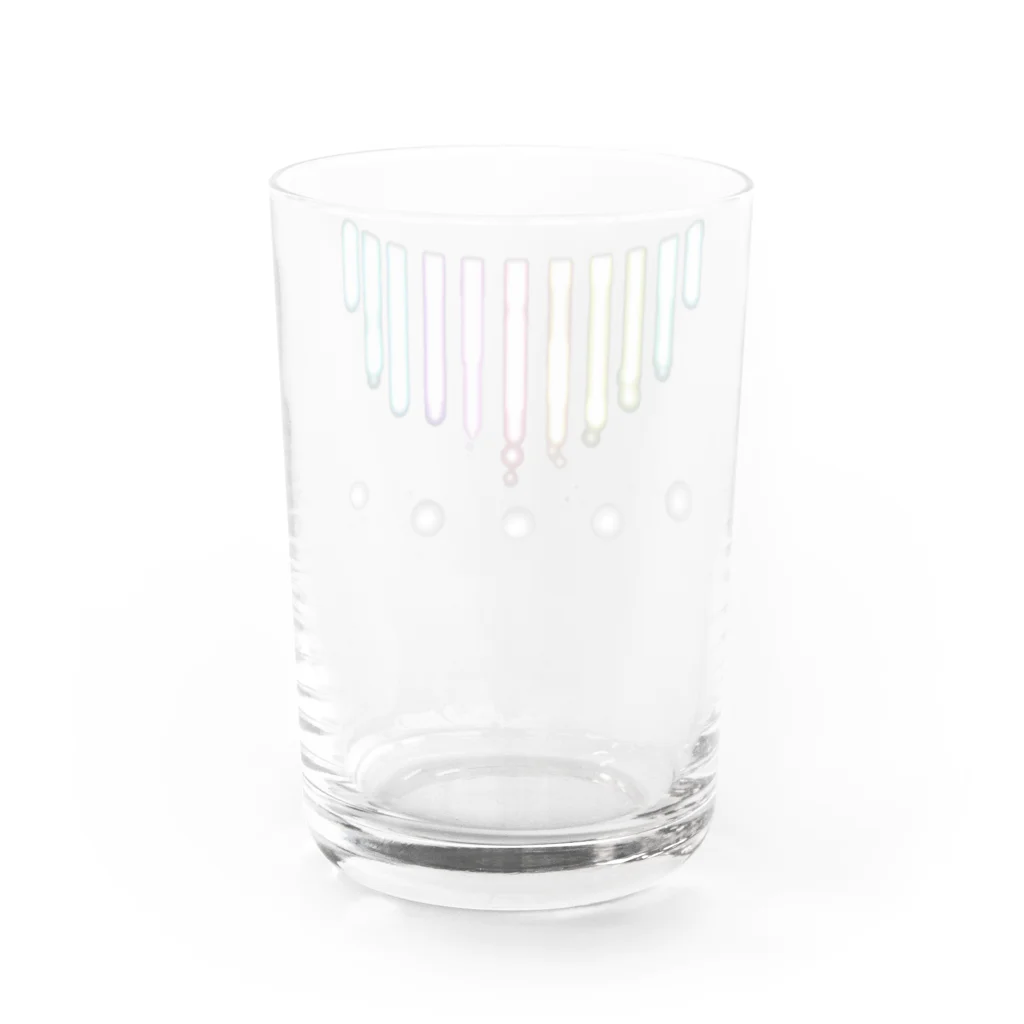 TranS-O-のジユウのヒカリ Water Glass :back