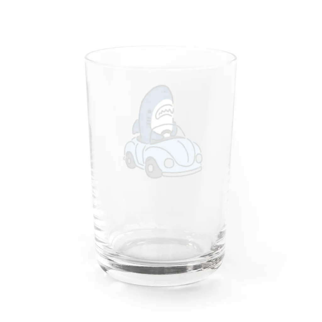 サメ わりとおもいの運転を覚えたサメ2021 Water Glass :back