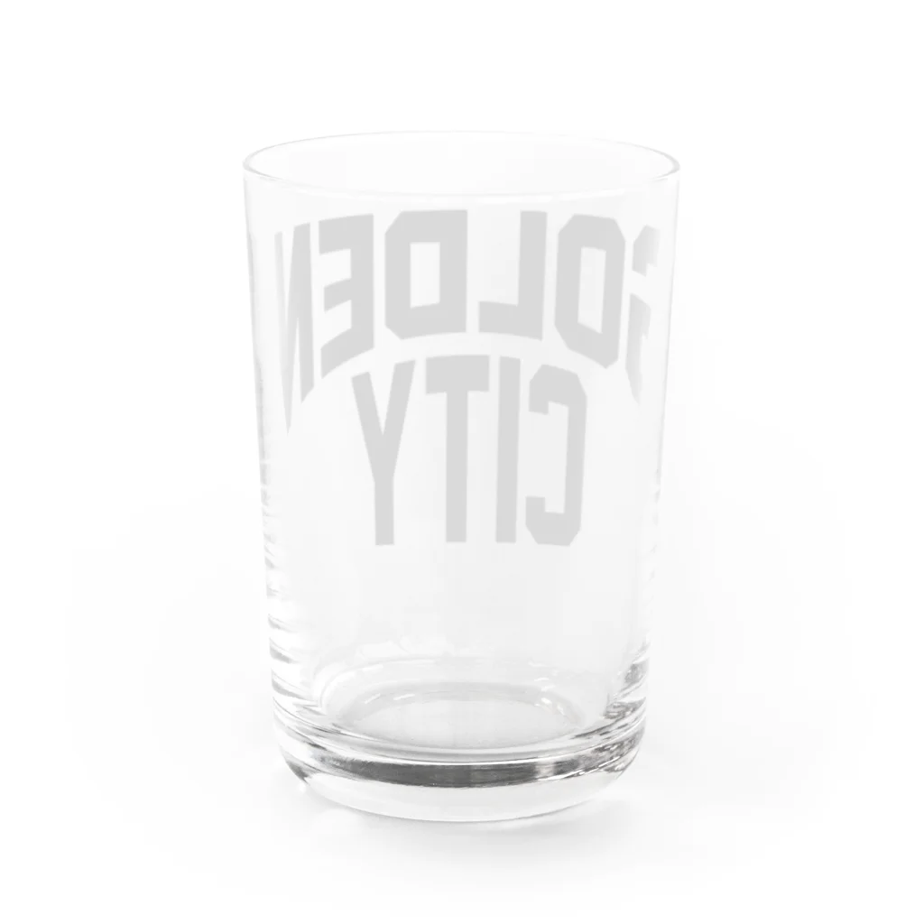 stereovisionのGolden City Water Glass :back