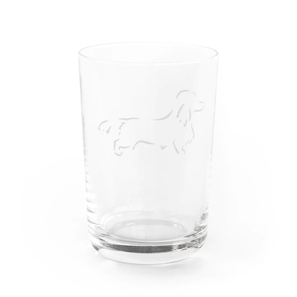 Trimmer “YORI”の『ダックス(シルエット)』 Water Glass :back