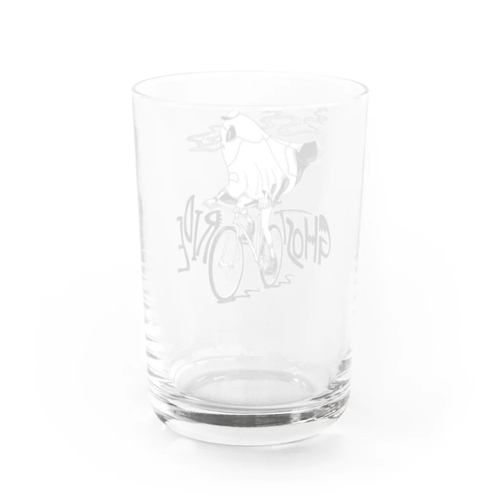 nidan-illustrationの"GHOST RIDE" Water Glass :back