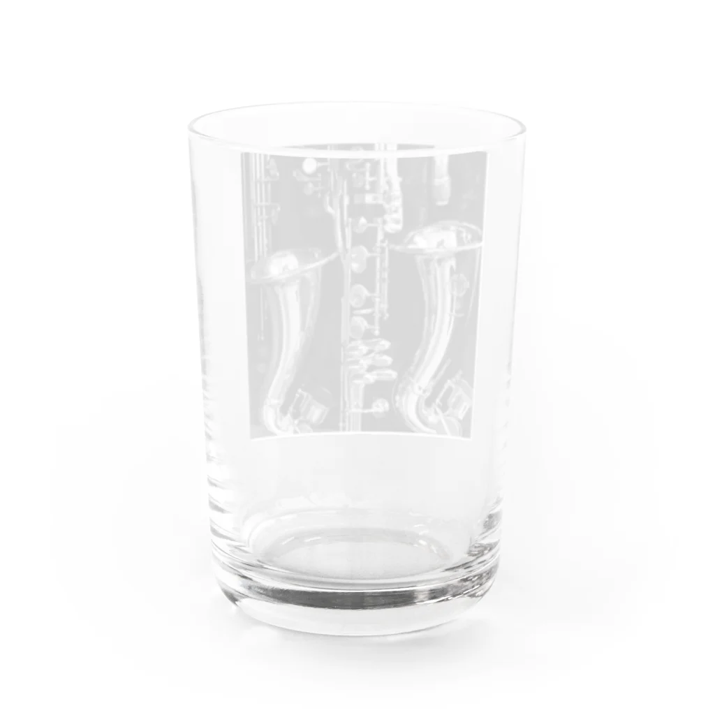 くんちゃんちのバセットホルン Water Glass :back