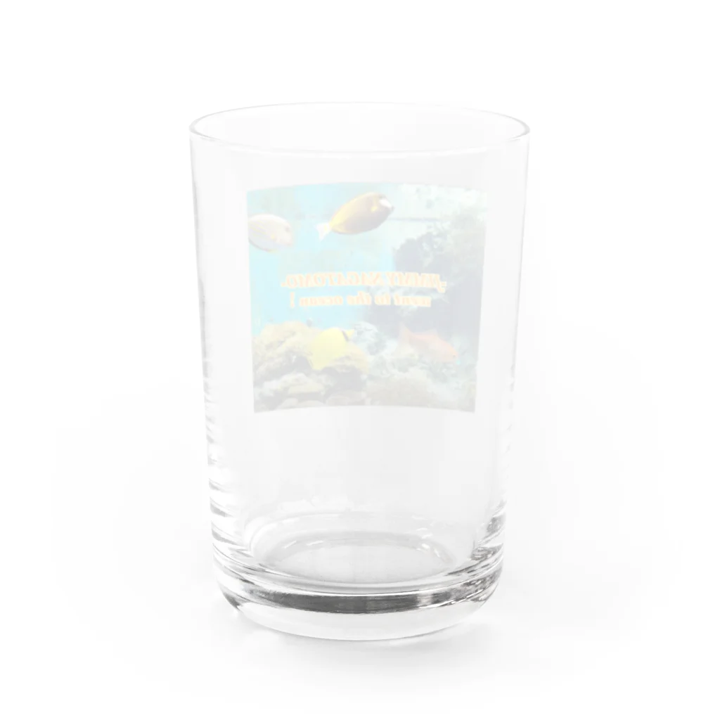 T@Ke4 CYCLEの大海原へ Water Glass :back