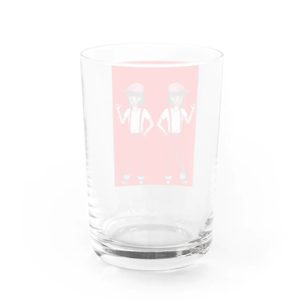 ひよこ工房の双子姉妹 Water Glass :back