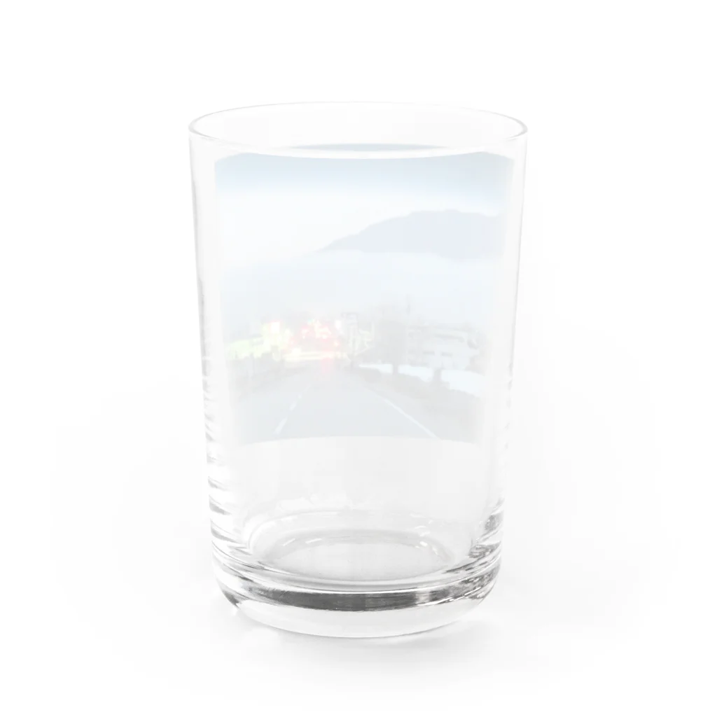 古都　仁のクモの世界 Water Glass :back