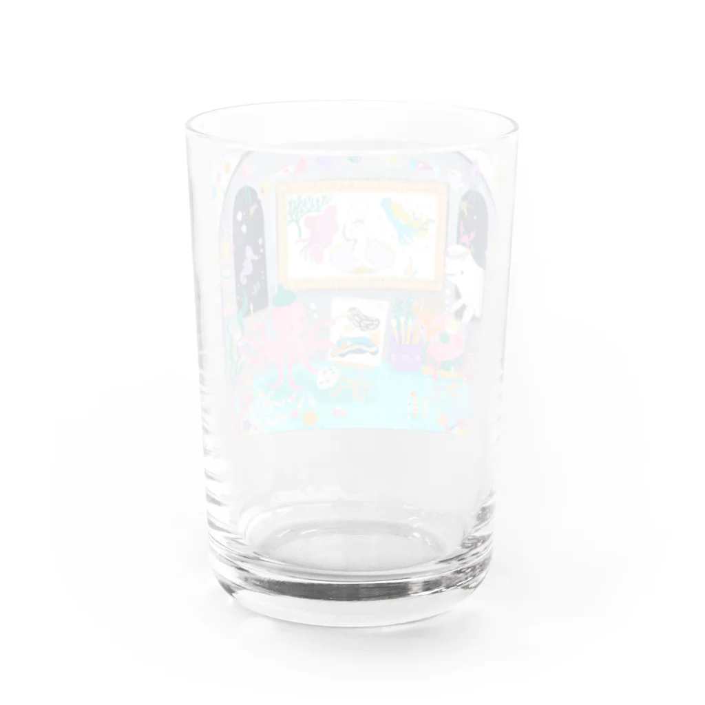 かとーゆーこの海のアトリエ Water Glass :back