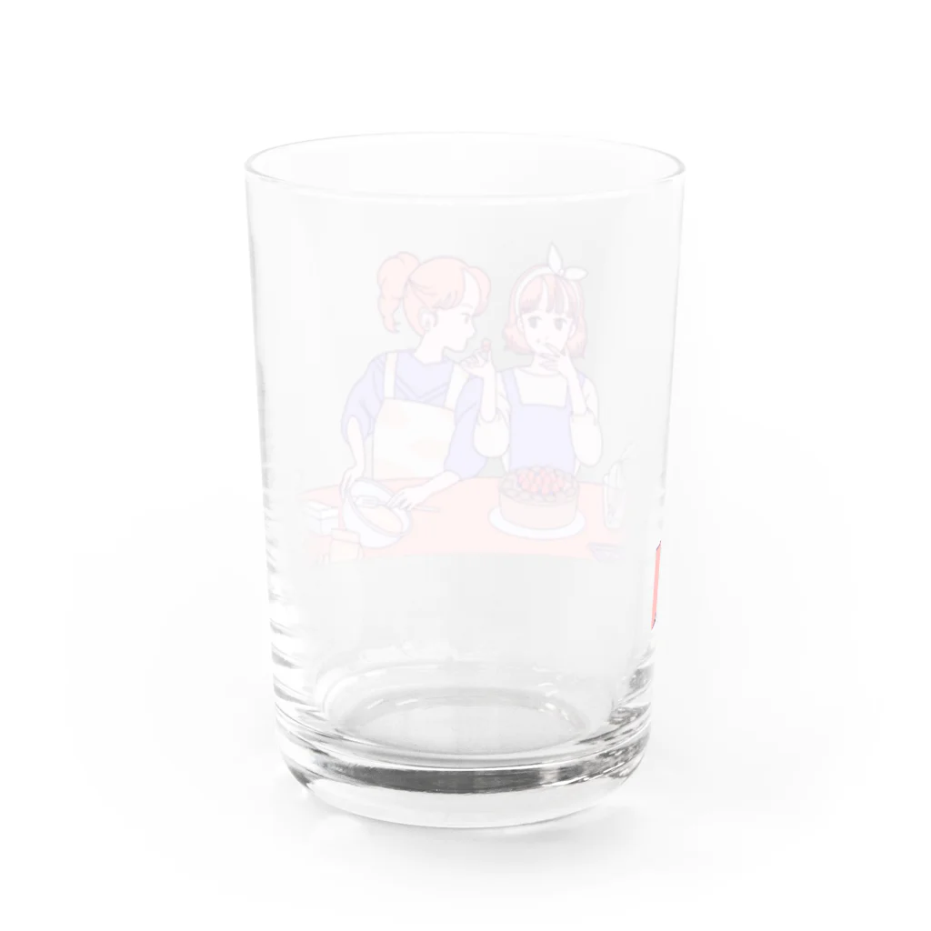 レズっ娘クラブのchoco cream Water Glass :back