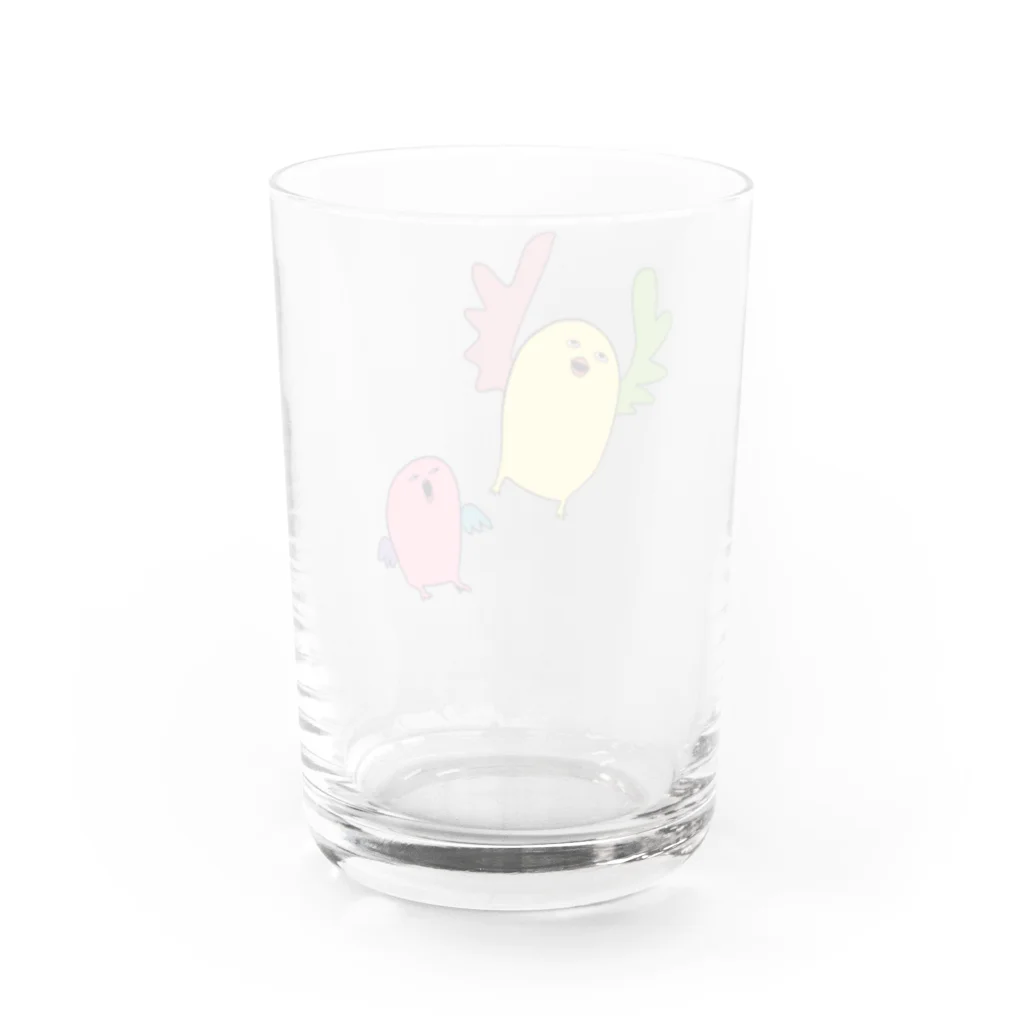 ヤキトリハウスのとびたいとり Water Glass :back