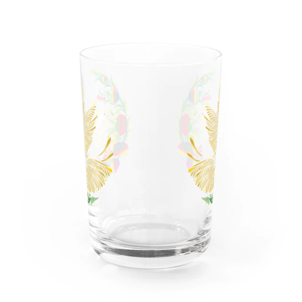 isao130のはと-1 Water Glass :back