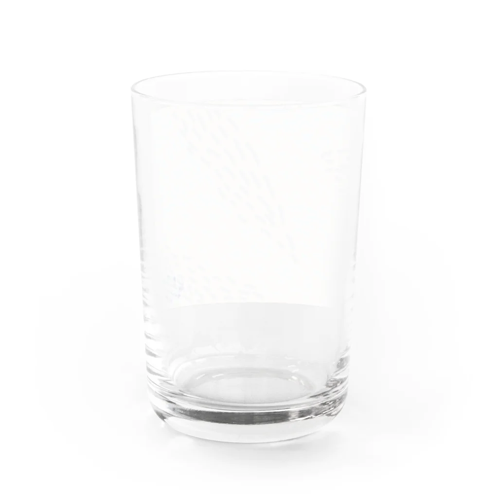 terihaeruの「大きな流れ」 グラス反対面