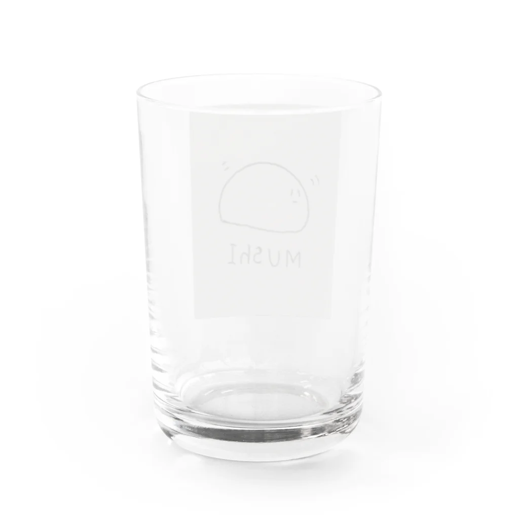 しろの脱力虫 Water Glass :back