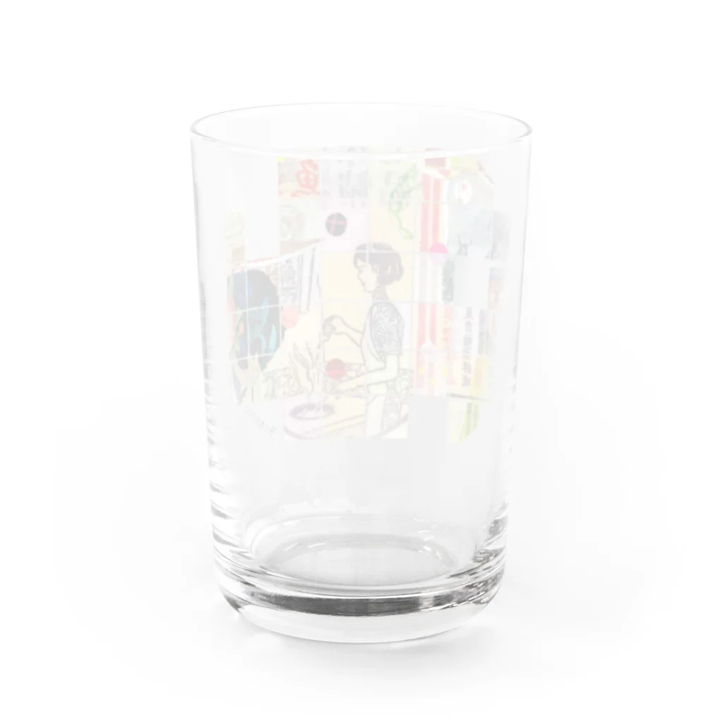 Remaecoの永遠の香港！レトロポップ Water Glass :back