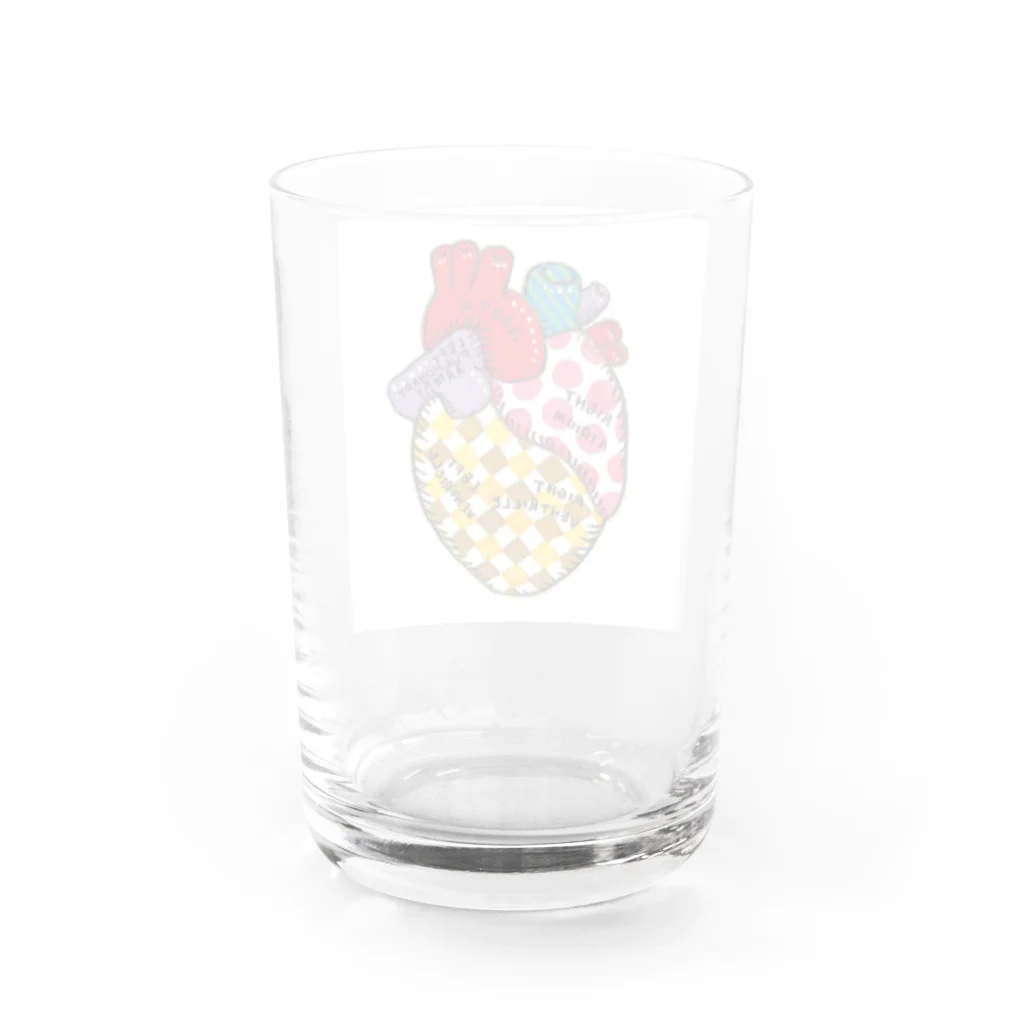 pintinのコラソングッズ Water Glass :back