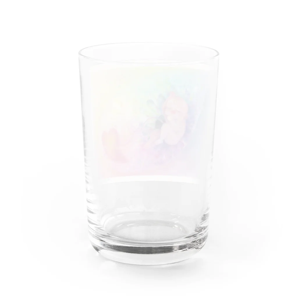and mick designのメモリーインザウォブ Water Glass :back