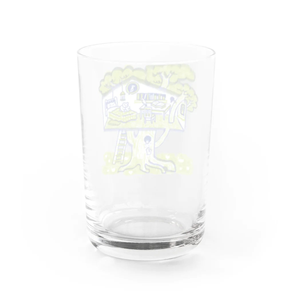 惑星2815のツリーハウス Water Glass :back