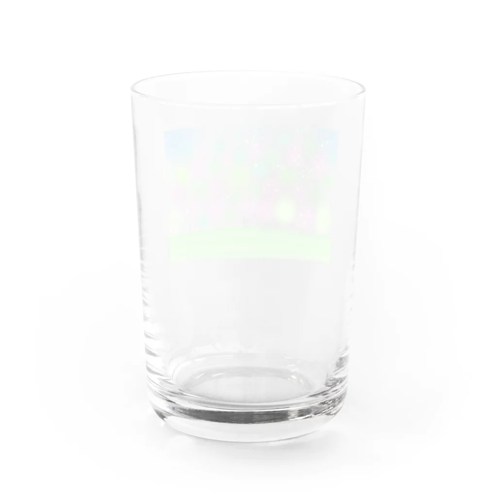 ky2021sakuraの桜咲く丘 Water Glass :back