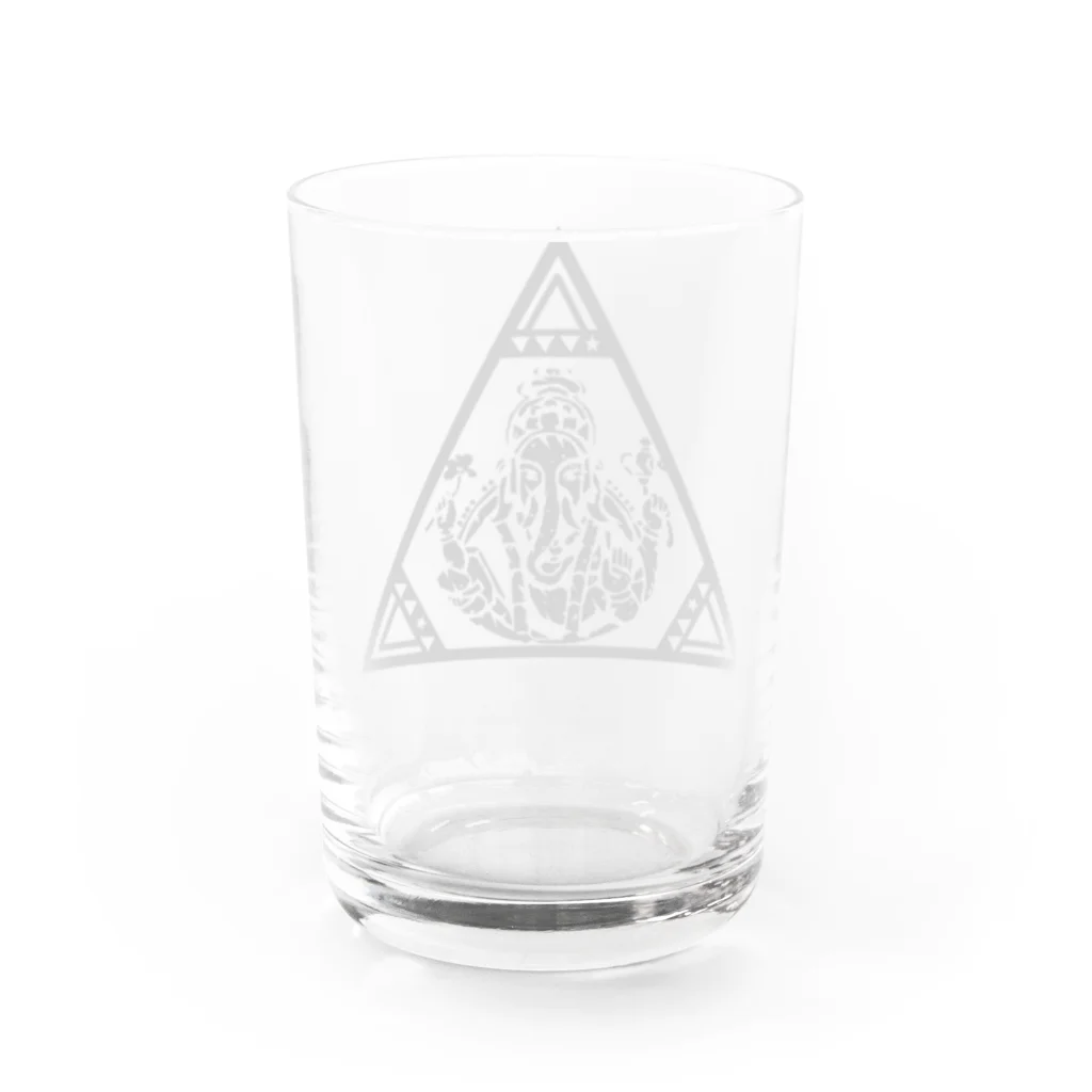 アジアンオールドバザール伊豆のサンカクガネ様 Water Glass :back