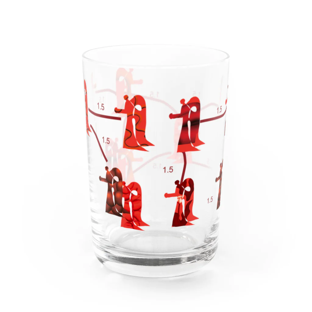 SHOP CMYKのSocial Distance A Water Glass :back