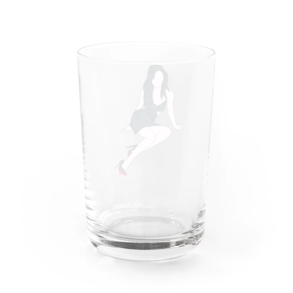 p i n k n i g h tの八重 Water Glass :back