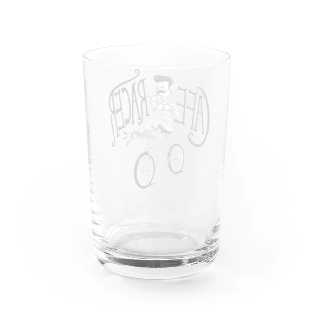 nidan-illustrationの"CAFE RACER" Water Glass :back