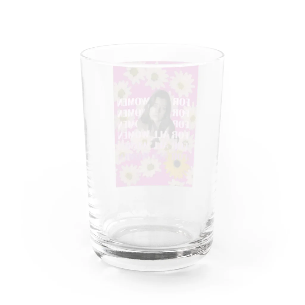 Yuta YoshiのAll for women 2 Water Glass :back