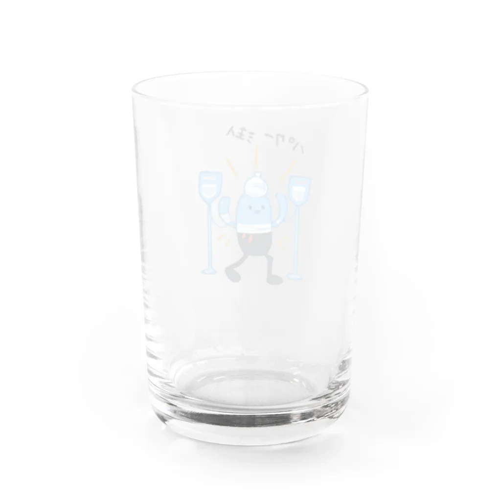 有栖薬屋の薬くん、パワーいっぱい！ Water Glass :back