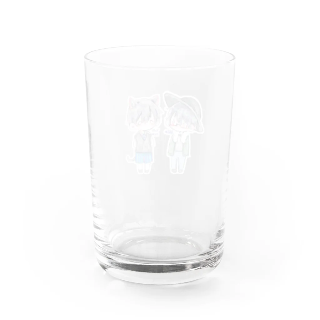 保守自由党オンラインストアのひらゆき Water Glass :back