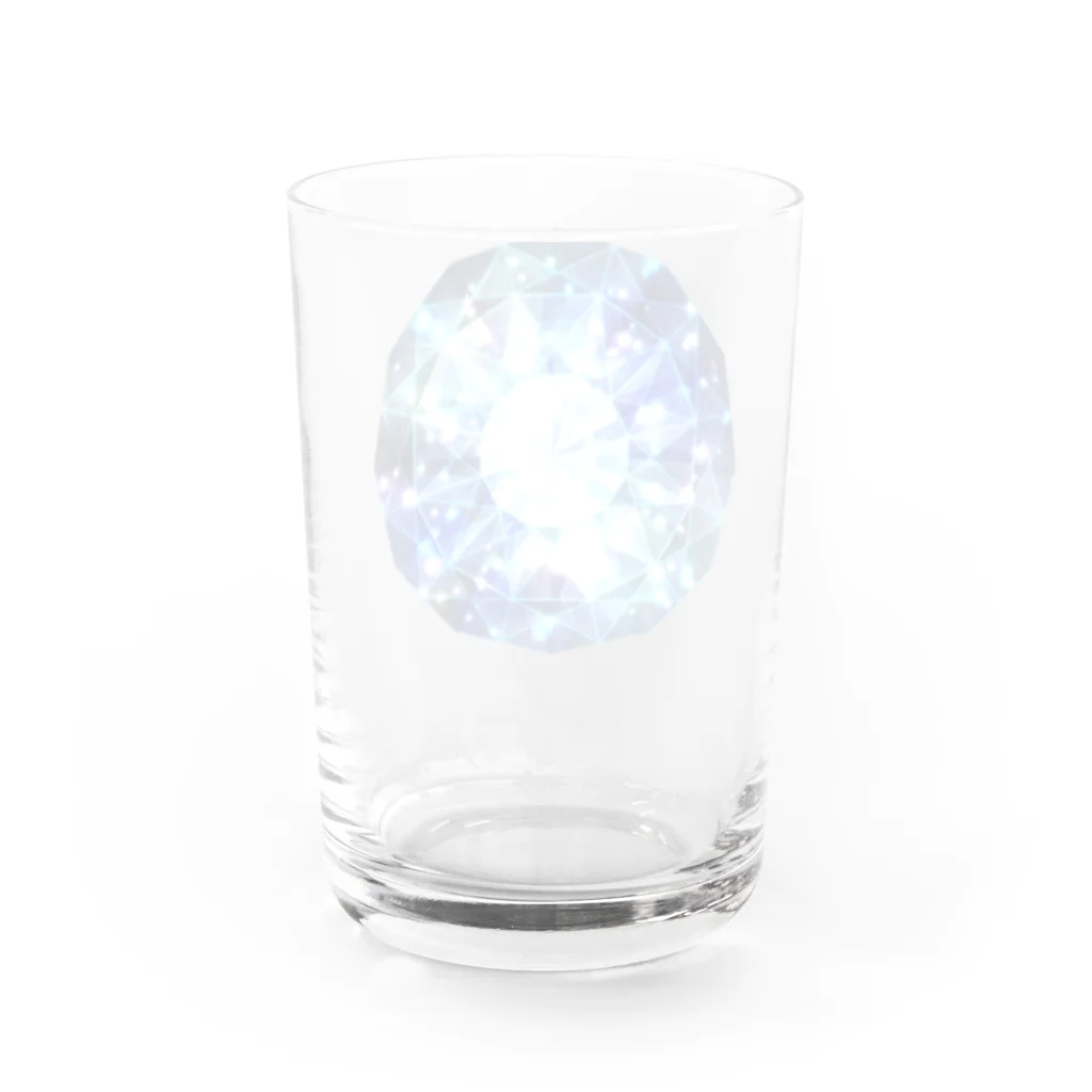 polluxの青い宝石 グラス反対面