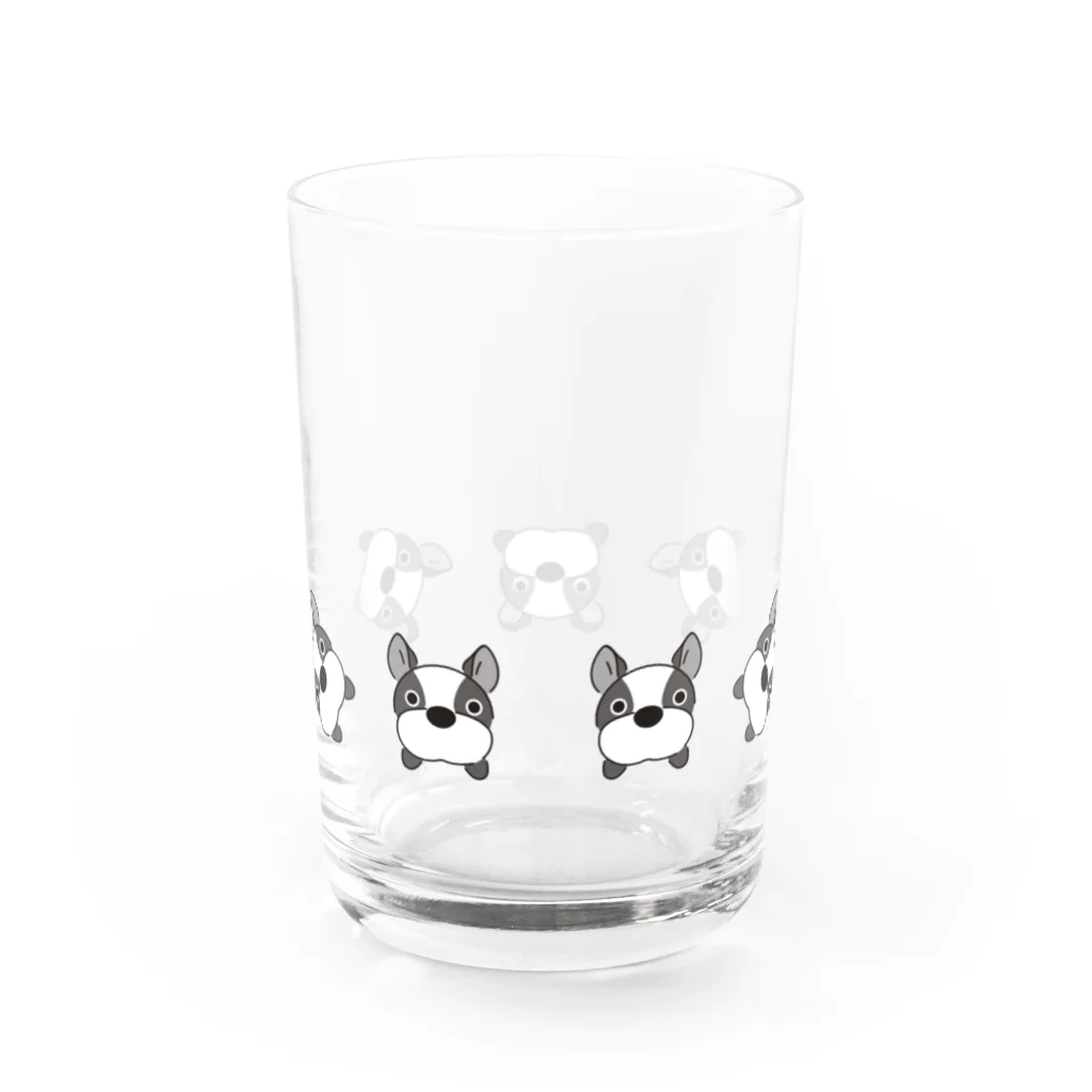 あたおか ぽり子の一回転だいごろう Water Glass :back