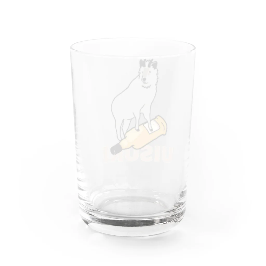 カモシカ亭のカモシカとウイスキー Water Glass :back