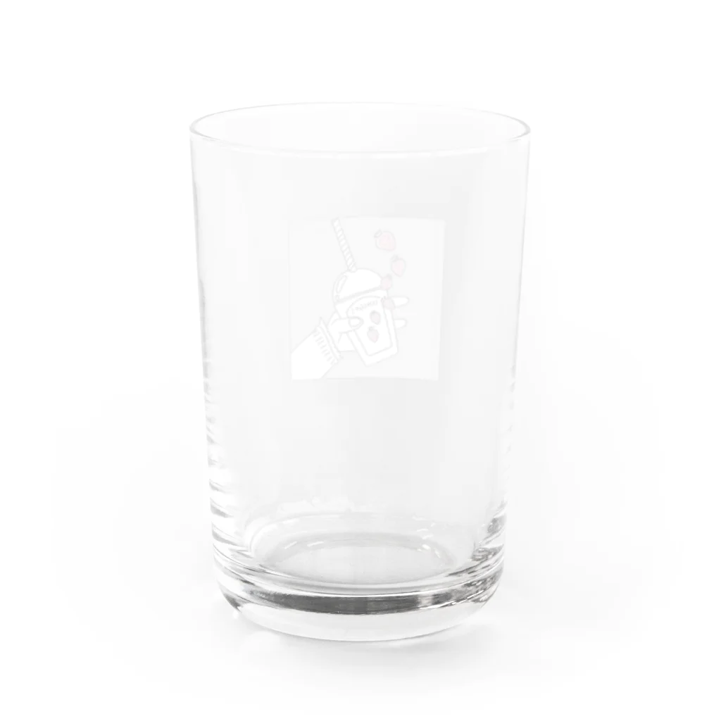 省エネちゃんのあふれるいちご Water Glass :back