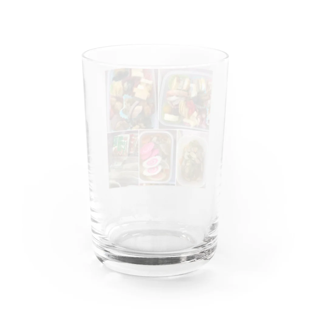 きどちゃん企画の御節料理 ｶﾗｰ（柚 YUZU オリジナル） Water Glass :back