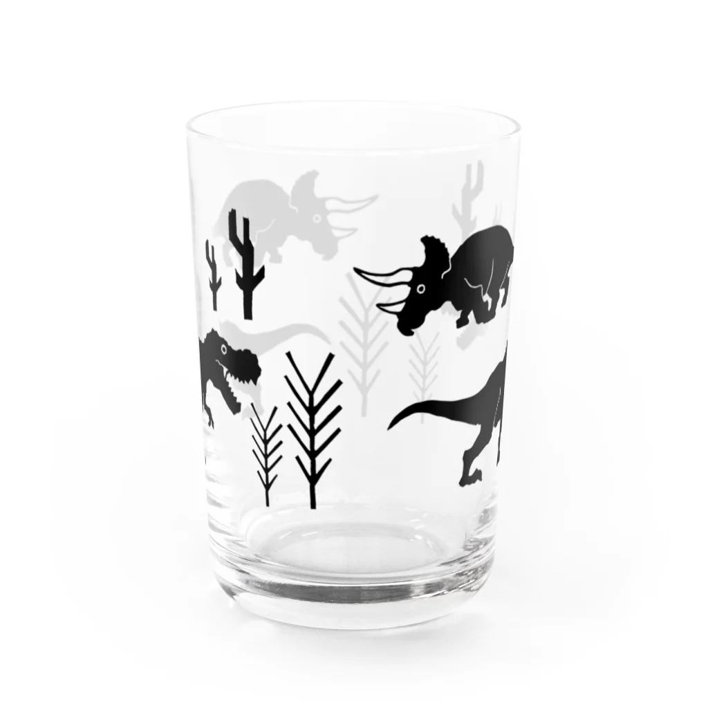 志村リョウのお店の恐竜時代 Water Glass :back