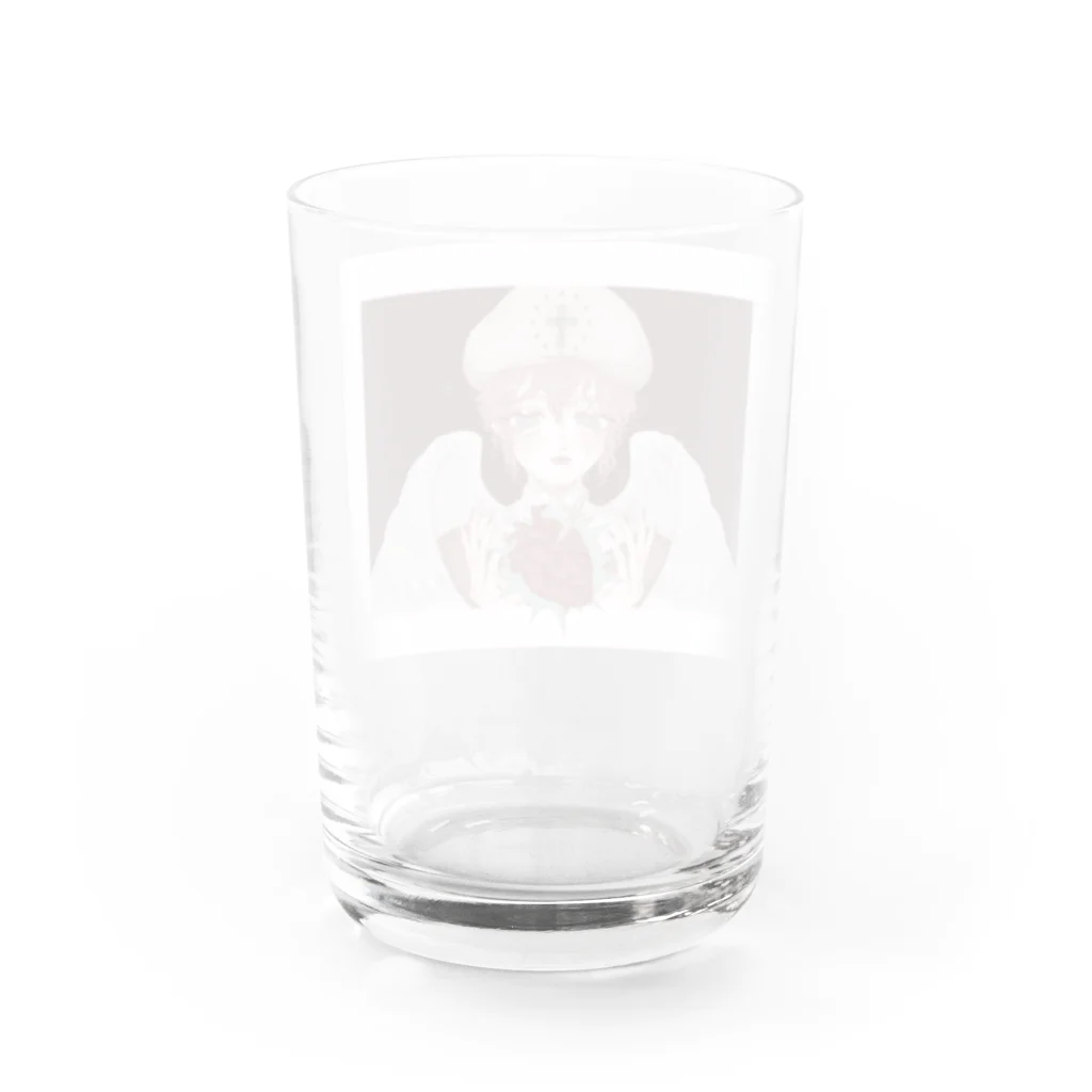 れもきち🍋の天使の御心 Water Glass :back