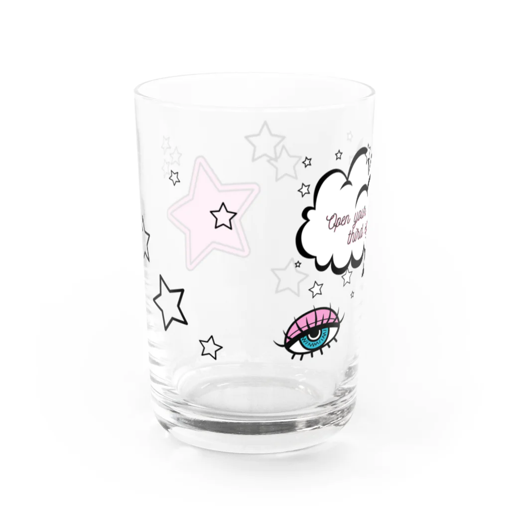 Timber& Simbaのthird eye Water Glass :back