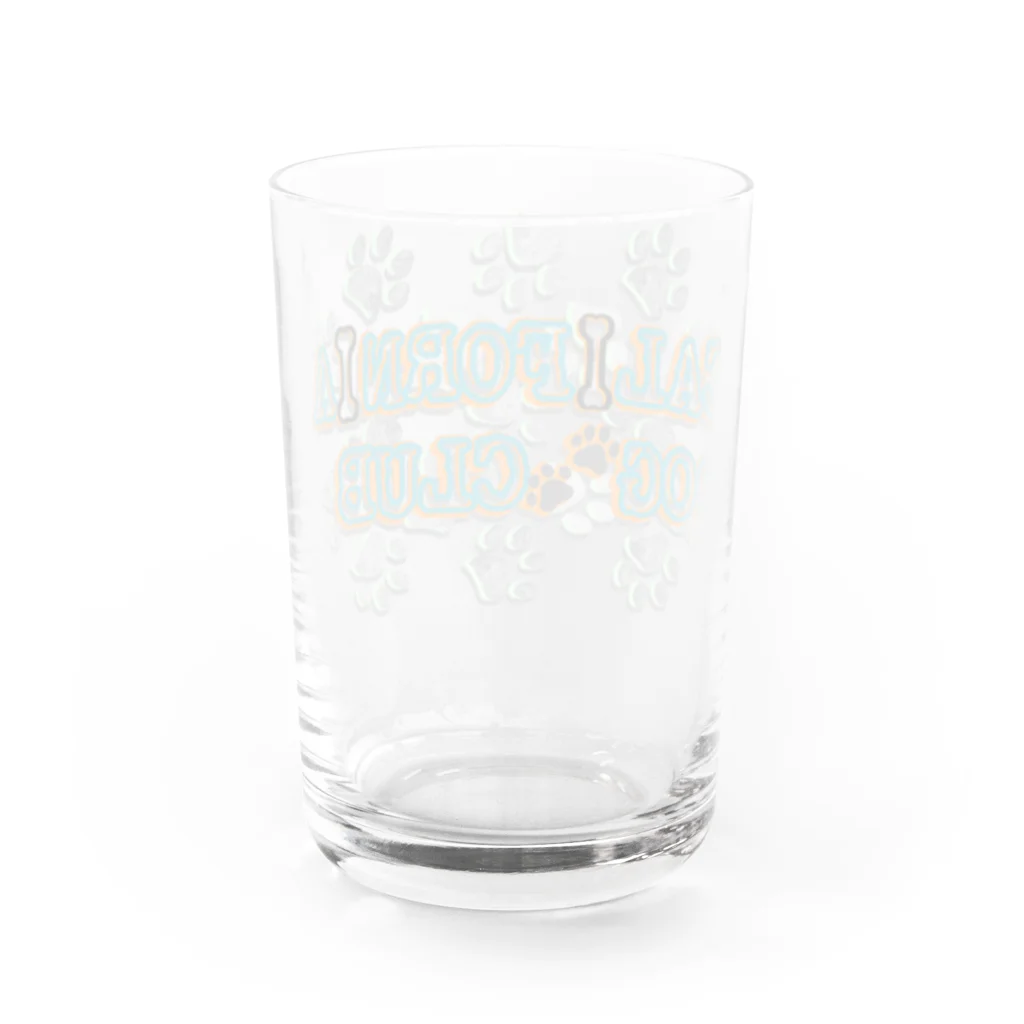 REGALIAのCALIFORNIA DOG CLUB Water Glass :back