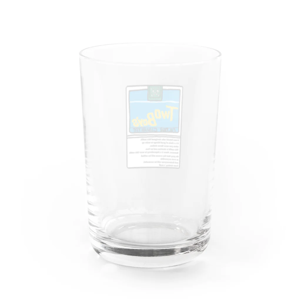 Two Boy’sのTwo Boy’s Mr,yani Water Glass :back