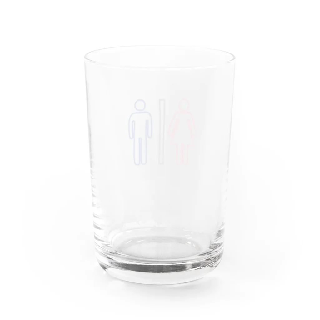 suuu.kのトイレ。 Water Glass :back