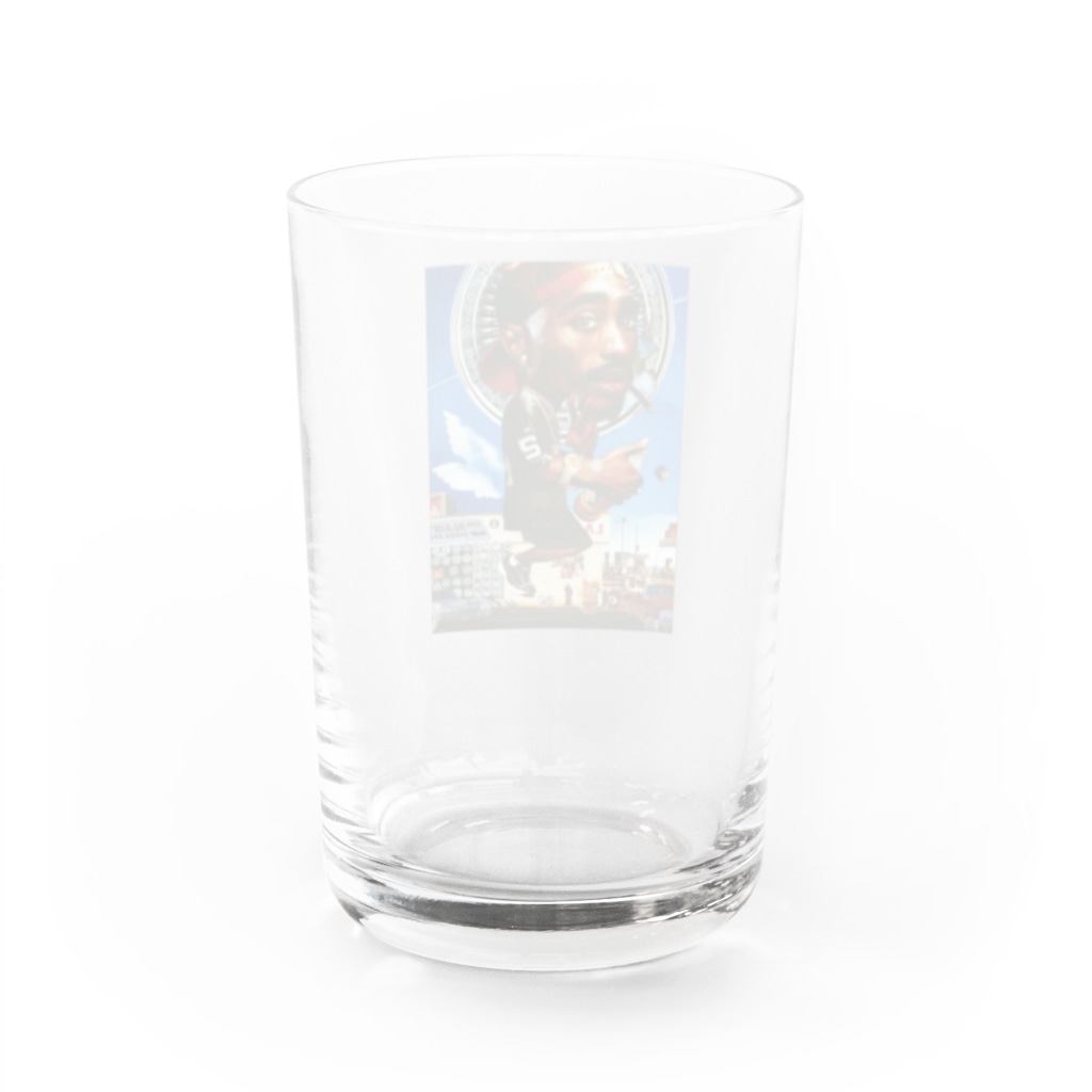 MIKIの2PAC  Water Glass :back