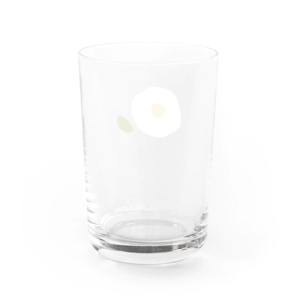 kozukuzukzの椿（白） グラス反対面